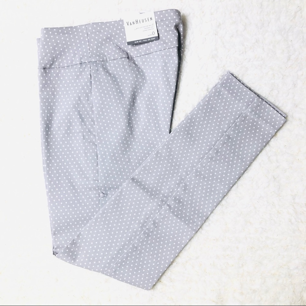 Van Heusen slim fit pull on trouser /bottom - grey